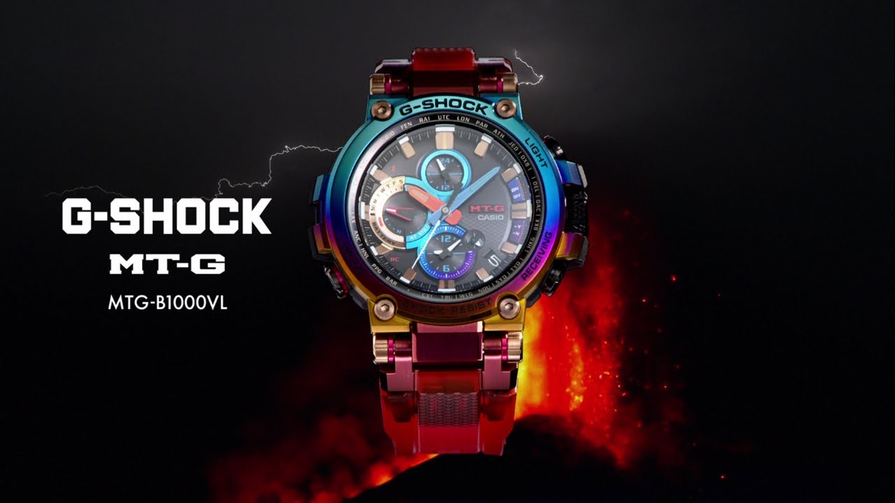 Casio G Shock Mtg B Vl A Volcanic Lightning